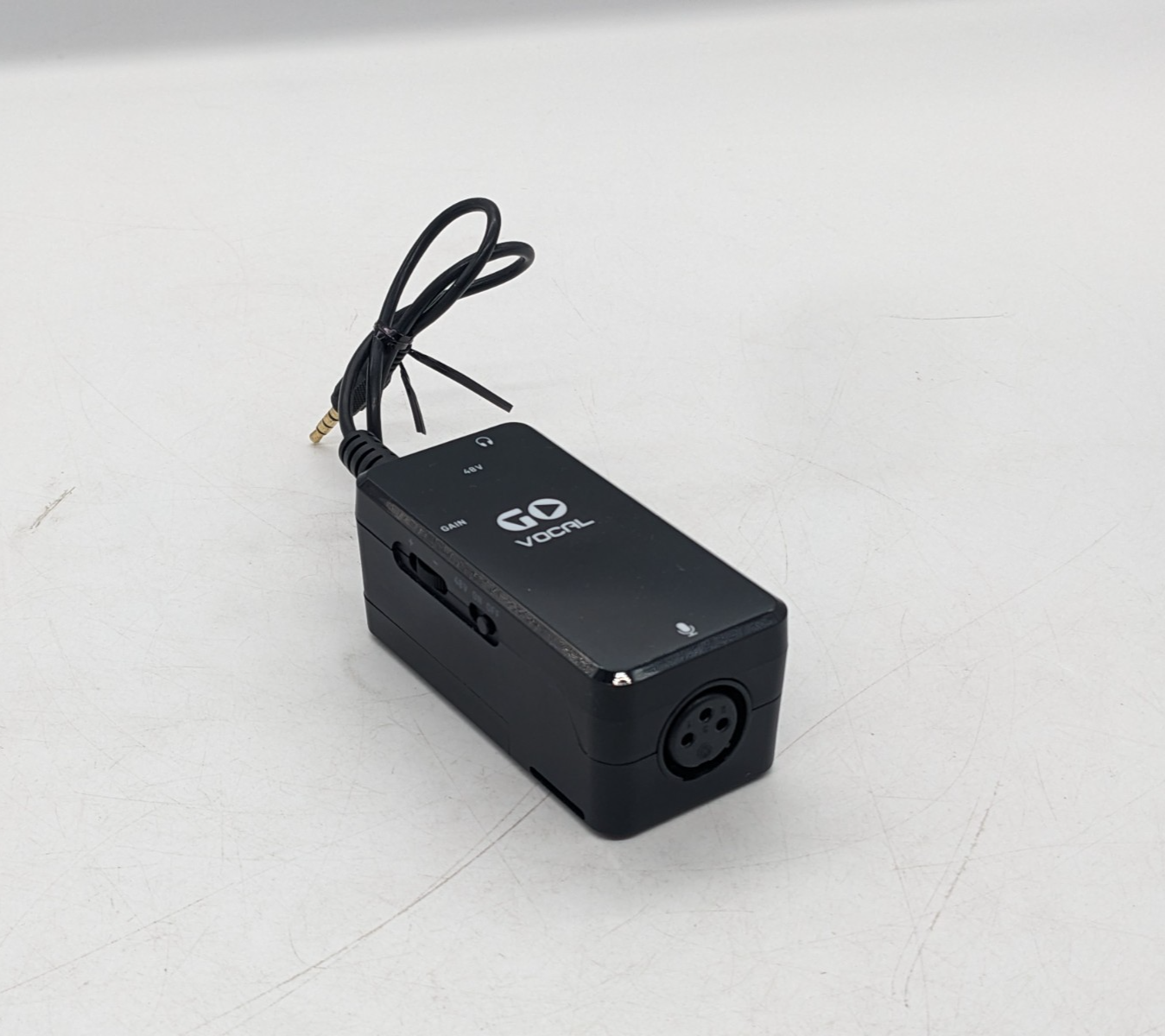 TC Helicon Go Vocal microphone preamp XLR mic preamplifier for mobile streaming