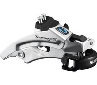 Shimano Umwerfer Tourney TX FD-TX800 7/8-Fach TOP Swing, Schelle, 34,9 Mm, Mit A
