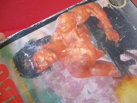 Rambo (Nintendo NES) COMPLETE w/ Manual, game, & **DAMAGED BOX**