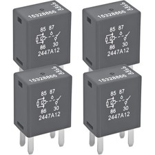 15328866 Automotive Relay Pack of 4 , 12VDC 20A 4 Terminal Multi-Use Relay 8...