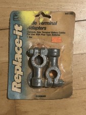 TOP POST TO SIDE MOUNT TERMINAL BATTERY ADAPTERS - LEAD - PAIR