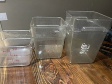 Cambro Food Storage Container 12 quart with bonus lid