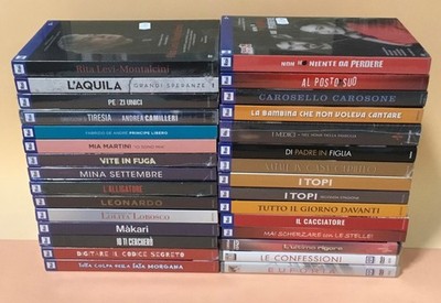 30 x DVD Rai.Com, Rai Fiction, Rai Cinema, insgesamt 52 Discs DVD LOT TOP!!!!