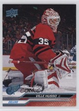 2023-24 Upper Deck Series 2 Deluxe 13/250 Ville Husso #316 0b3