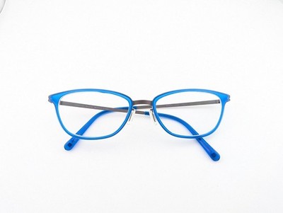 Modo Eyeglasses Frames Only, MODO 4064, 51-17-140, Blue, Titanium