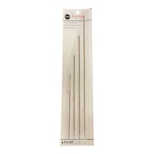 Dritz Home 9021 Long Straight Upholstery Hand Needles, Size 6, 8, 10 Silver