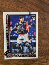 2025 Topps Baseball Series 1 #226 Adrian Del Castillo, Arizona Diamondbacks RC