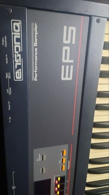 ENSONIQ EPS PERFORMANCE SAMPLER 1988 VINTAGE 13-BIT KEYBOARD WITH FDD DISKS AC