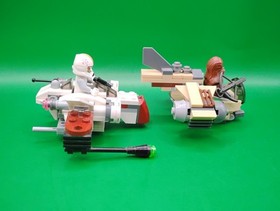 LEGO 75072 75129 Star Wars Microfighters ARC-170 Starfighter, Wookie  Complete