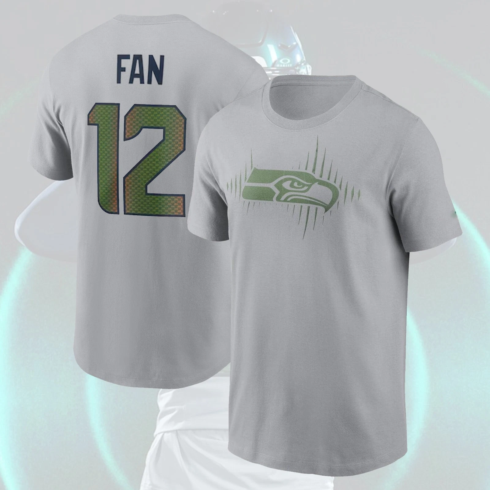 Seattle Seahawks 2025 Rivalries Collection Name & Number: Smith-Njigba, Darnold