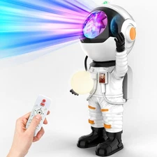 Astronaut Galaxy Projector, Star Projector for Bedroom, LED Night Light for Kids