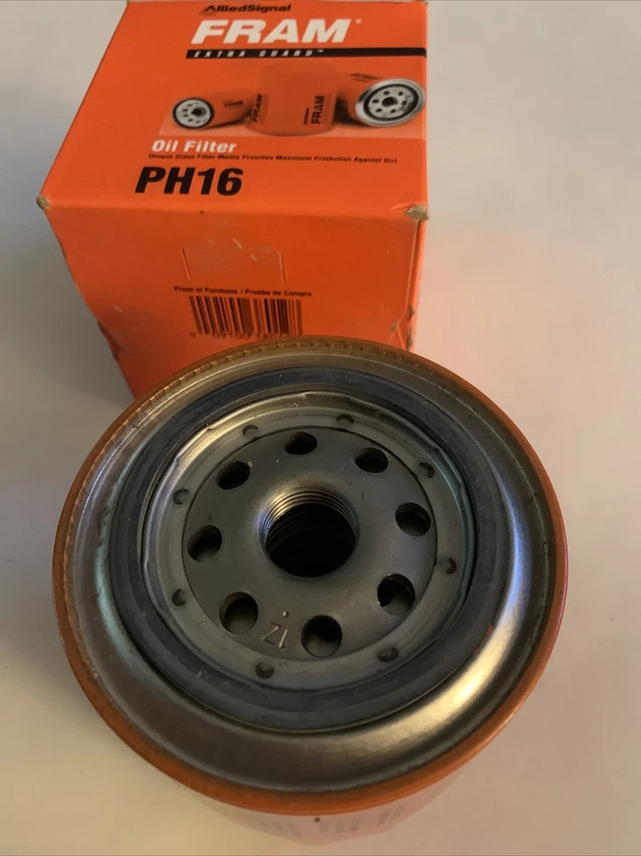 Filtro de óleo PH16 FRAM compatível com Cushman 109 218 530 531 532 630 632 633 634 M200 FRAM - Imagem 3 de 4