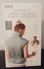PURE ENRICHMENT PURE RELIEF XL EXTRA-LONG BACK  NECK HEATING PAD - NEW