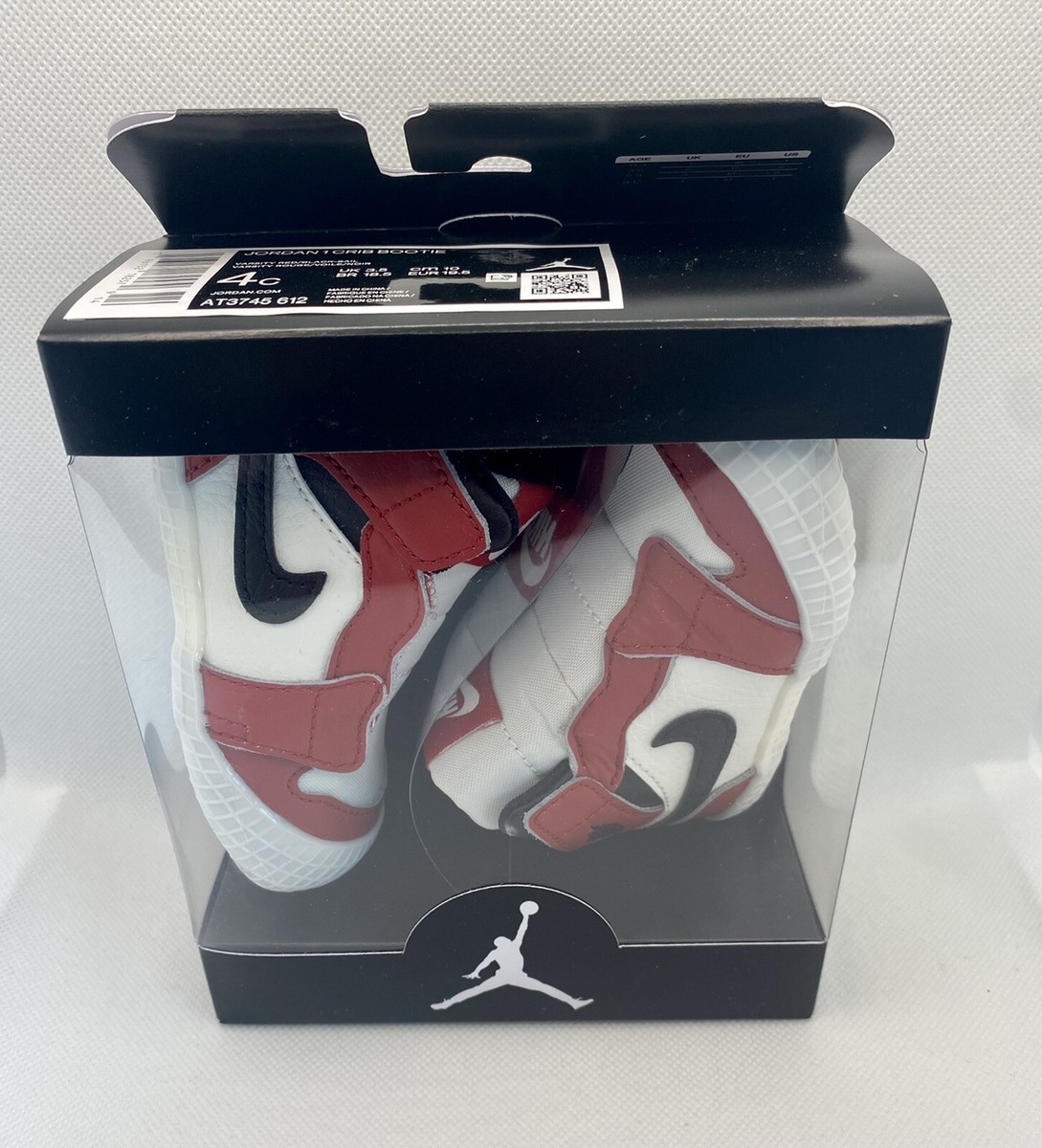 Nike Air Jordan 1 Lost & Found Chicago Infant Crib Bootie Sz 4C