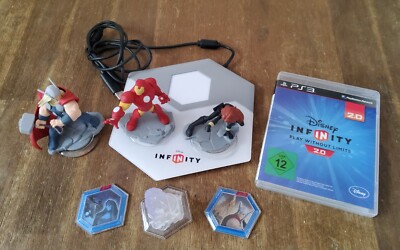 Disney Infinity Ps3 Playstation 3 - Marvel Super Heros - Starter Set 2.0