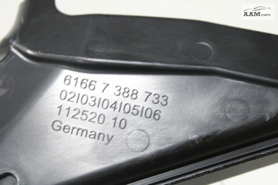 2018-22 BMW M550I XDRIVE G30 WINDSHIELD COWL RIGHT SIDE WATER DRAIN CHANNEL OEM - Image 4 of 4