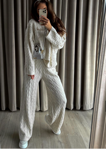 H\u0026M NEW WOMAN SS22 LIGHT BEIGE MARL 