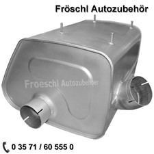 Für MAN F2000 9.97 12.0 12.8 LKW NFZ Schalldämpfer Abgasanlage Auspuff Anlage k*
