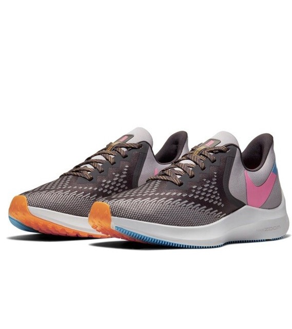Nike Women's Zoom Winflo 6 Running Shoes Size 6.5 Gray for sale online | eBay