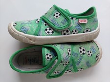Tolle SUPERFIT Hausschuhe Kinderschuhe Schuhe Gr. 28 Grün Fußball