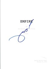 Terrence Howard Signed Autographed EMPIRE Pilot Episode Script COA VD