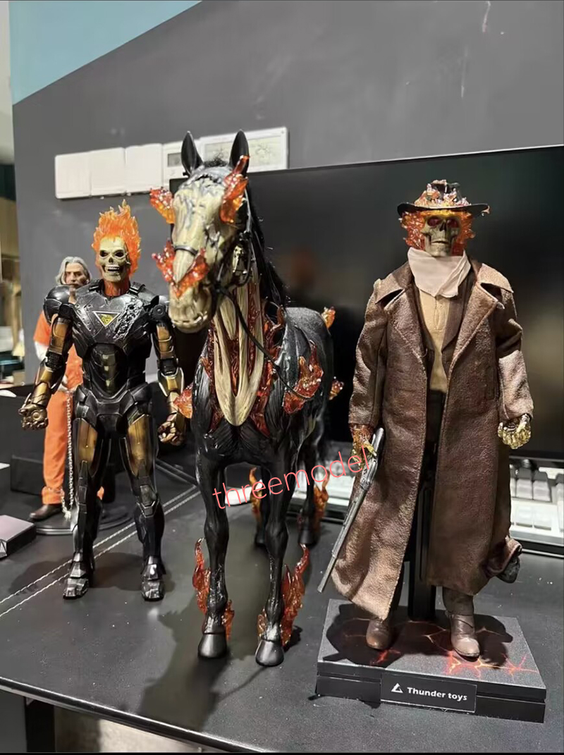 Thunder Toys TD2023B + Horse Ghost Rider Hell Ranger Carter Slade