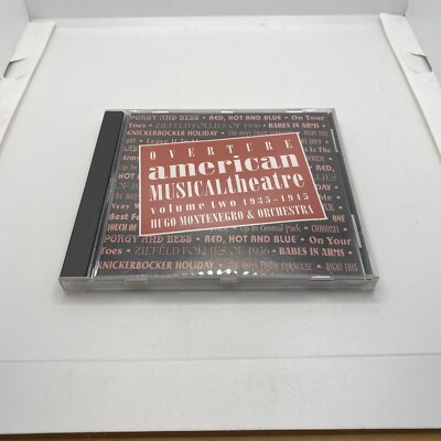 Overture: American Musical Theatre, Vol. 2 1935-1945 Hugo Montenegro CD 59A-728L