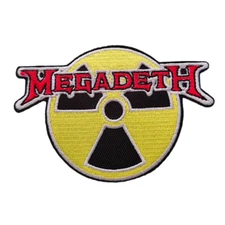 Megadeth Music Heavy Metal Rock Band Concert Patch, Iron On/Sew On