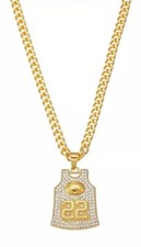 CAITLIN CLARK FOUR 8.5x11 GLOSSY POSTERS WITH 3x GOLD PLATED #22 JERSEY PENDANT!