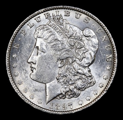 Download 1897-O Morgan Dollar $1 * MS +++ Great Luster * Very Refective * Semi Prooflike | eBay