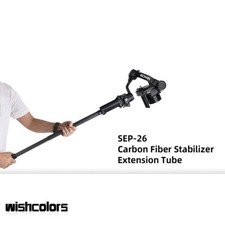 Camera Stabilizer Extension Tube for DSLR  Tripod Mounting w/ Handgrip