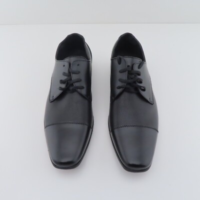 Calvin Klein Mens Oxford Shoe 34F4280 Size 10.5M Black Bram  display picture 1