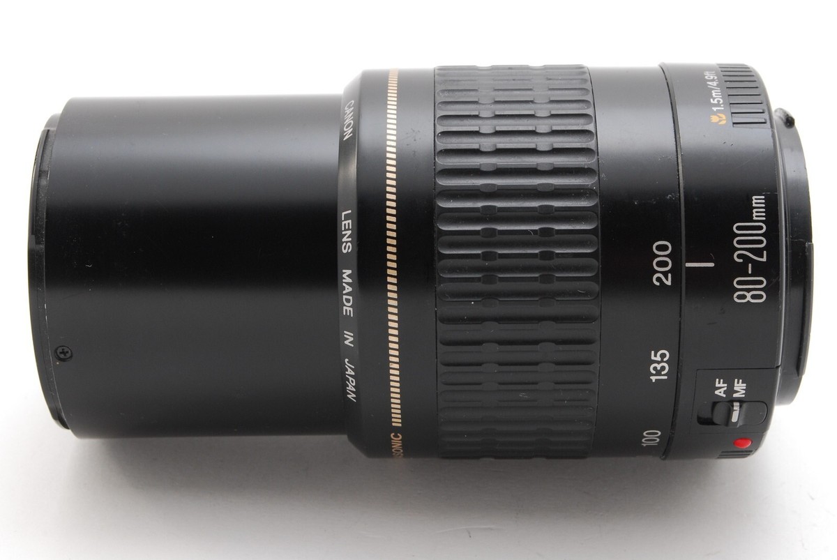 Excellent] Canon Zoom Lens EF 80-200mm f/4.5-5.6 Ultrasonic Japan