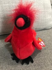 Ty Beanie Baby Mac the Cardinal. Excellent condition