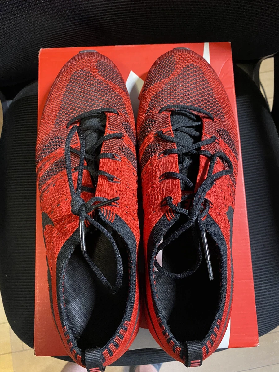 Nike flyknit trainer store university red
