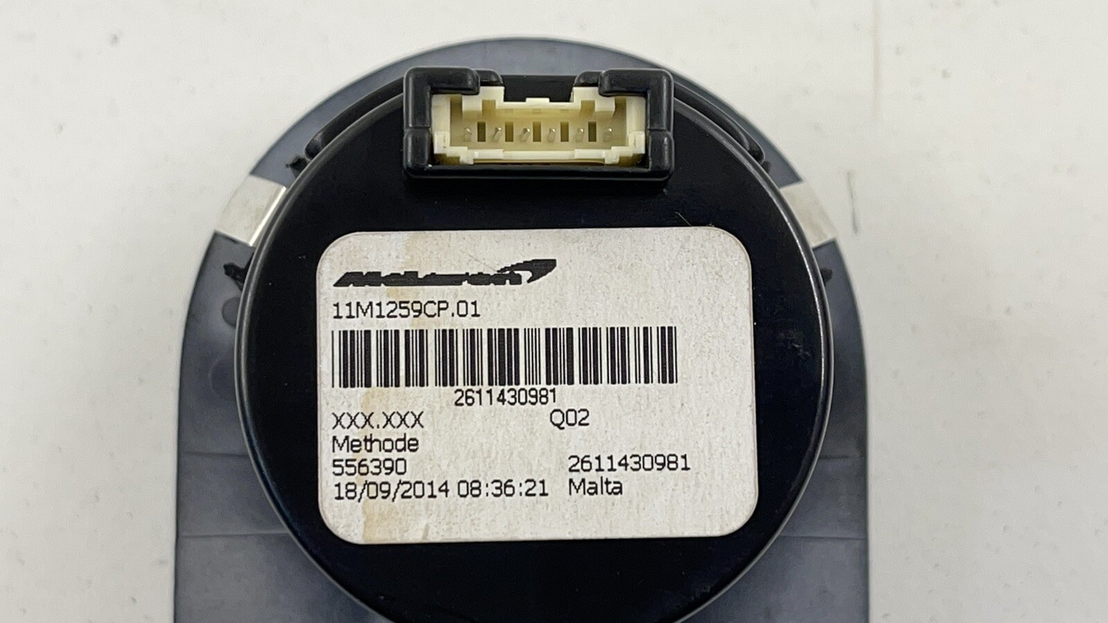 15-17 MCLAREN 650S HEADLIGHT HEAD LIGHT CONTROL SWITCH MODULE 11M1259CP OEM