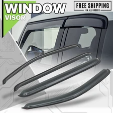 Tape-On Window Visor Shade Vent Rain Deflector Guard fit 05-12 Nissan Pathfinder