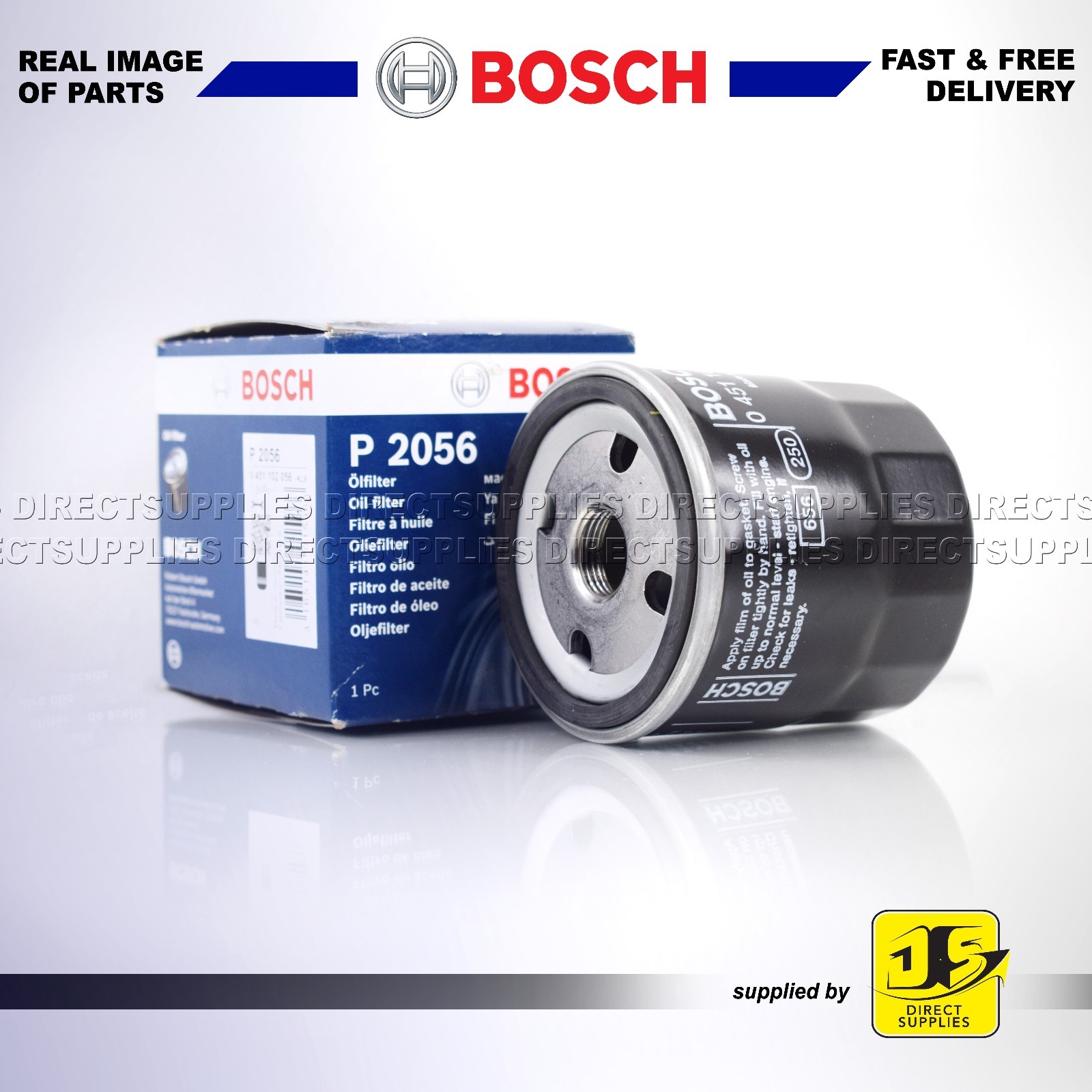 Filtro Olio Bosch P2056 - Protezione Motore Per Lunga Durata - Foto 6