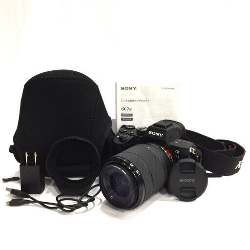 Good] Sony α 7III Mirrorless Japanese Model w/Lens From Japan 101  
