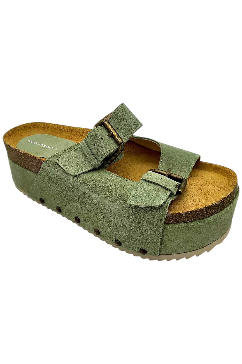 Намеренно пустая женская горка на платформе Cooper 2 Sage