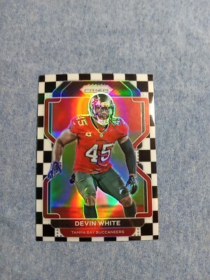 Devin White Checkerboard Ssp Parellel 2021 Prizm Football