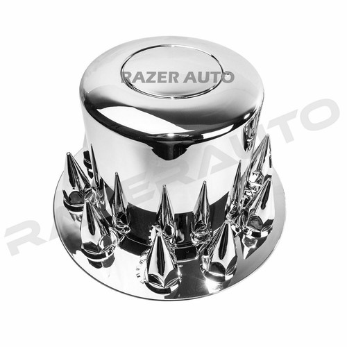 Chrome 19.5" Front+Rear Wheel Center Hub Cap 10 Lug Axle for 05-11 Dodge RAM - Picture 5 of 5