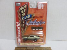 Auto World slot car 1970 Ford Mustang Boss 302 Muscle Car Dealerships