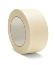 12 ROLL CASE - 2" x 60 Yard Rolls - 21 lb. Tensile Strength MASKING TAPE