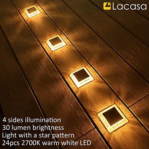 Luces De Entrada , Paquete De 8 Luces Solares De Entrada Con