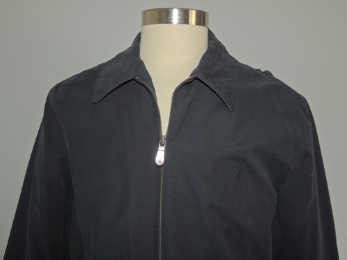 CHAQUETA CON CREMALLERA NAUTICA AZUL MEZCLA ALGODÓN TALLA LGE - Imagen 2 de 7