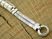 NOS Vintage Unused Kestenmade Stainless Expansion Watch Band Ring End Ladies