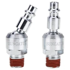 2pack Industrial Swivel Coupler And Plug