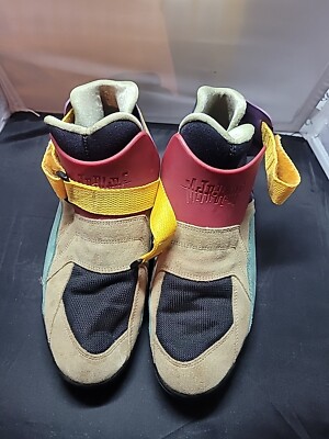 Metroblade 1990's Rollerblade Shoes Size 9 Women Multicolor Suede Vintage