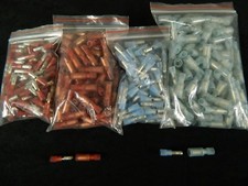 200 PK 14-16 18-22 GAUGE NYLON BULLET CONNECTORS 50 PCS EACH MALE FEMALE